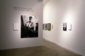 Photo of a gallery view of the “Fauve Semblant: Peter (A Young English Girl)” installation by artist Millie Wilson.