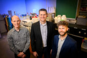 Illinois scientists Erik Nelson, Kelly Swanson and Brett Loman