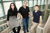 Researchers, from left, Sanda Dolcos, Florin Dolcos and Paul Bogdan