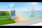 Schematic illustration of vapor harvesting structure