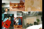 Photo of a collage of family photographs