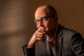 Photo of Robert Brunner, the associate dean for innovation and chief disruption officer at the Gies College of Business at the University of Illinois Urbana-Champaign, where he helped spearhead efforts to create iBlock, the first blockchain created by a business school.