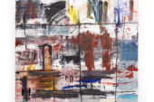 Image of the abstract painting "Bel Canto" by Louise Fishman