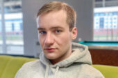 Portrait of Kolten Conklen, one of 16 students nationally awarded the Beinecke Scholarship.