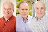 Individual photos of each of the three researchers described in this release.