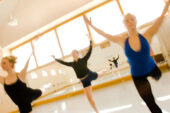 A dance class at the University of Illinois
