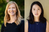 Photos of professors Julie Bobitt and Hyojung Kang