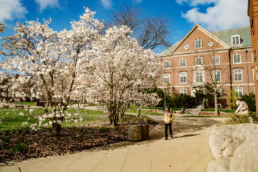 Campus in spring