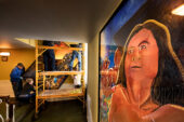 Restored murals “The Graduate” and “La Victoria” are reinstalled at the Illini Union.