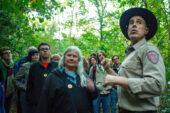 Artist Deke Weaver portrays a ranger in “TIGER,” his new performance piece.