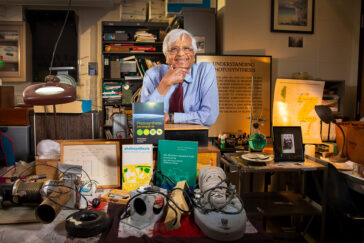 Plant biology professor emeritus Govindjee, who has made key contributions to the scientific understanding of photosynthesis, is also an archivist and historian of photosynthesis research.