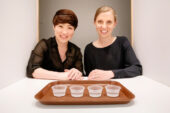 Photo of food science professor Soo-Yeun Lee and alumna Lauren Killian