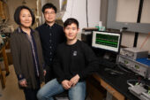 From left, U. of I. cell and developmental biology professor Jie Chen and graduate students Kook Son and Jae-Sung You discovered a new role for LRS in muscle repair. The study was conducted in mice.
