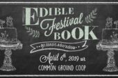 Graphic announcing the Edible Book Festival
