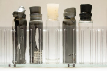 Melting rubber stoppers threaten millions of insect and arthropod specimens in the Illinois Natural History Survey collection.