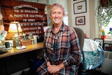 University of Illinois engineering researcher Ann-Perry Witmer has developed a new computer algorithm that helps engineers who work internationally incorporate the influences of local values into their infrastructure designs.