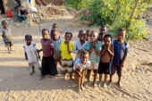 Everywhere we went in Zomba District, we attracted large crowds of curious kids.