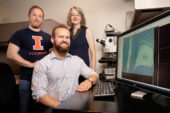 From left, Jari Willing, Daniel Kougias and Janice Juraska found that perinatal exposure to phthalates caused cognitive and neurological deficits in rats.