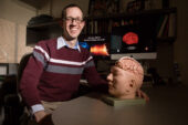 Brian Monson led a study of auditory brain development in preterm infants.