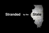 Stranded by the State text appears next to an image of the state of Illinois