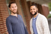 Juvenile offenders with post-traumatic stress disorder diagnoses and substance use problems may require tailored treatments to stay sober and out of trouble with the law, suggests two new studies co-authored by, from left, Jordan Davis, a doctoral student in social work, and Joey Merrin, a doctoral student in child development, both at the University of Illinois.