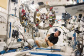 Astronaut and U. of I. alumnus Michael S. Hopkins