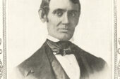 A magazine photo of a 30-something Abraham Lincoln.