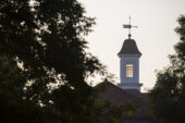 Illini Union south clock tower.