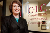 Barbara McFadden Allen, director of the Committee on Institutional Cooperation, says that by pooling funding, people and other resources, the CIC creates agreements that include cooperative purchasing programs, asset sharing through libraries, leadership development programs, teaching partnerships and enhancement of technology infrastructure.