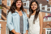 Illini Union Board vice president for programs Emily Silva, left, and Stuti Mehta, president, found their niche.