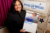 Donna Zimmerman, an administrative clerk in the College of Liberal Arts and Sciences, has been working with Make-A-Wish for six years to grant wishes to children with serious illnesses. "We are making a difference in their lives," Zimmerman said.