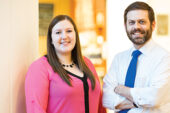 Kayla Keehn of Algonquin, Illinois, a senior in business, was one of the students in business professor Eric Neumans human resource management course. She worked with the Champaign-Urbana Public Health District on recruiting a new dentist as part of the Community Learning Lab.