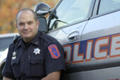 Aaron Landers is a police officer with the UI Division of Public Safety.
