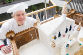Tom Austin is a cook in the Housing Division. Some might think he's a combination of a children's show host and a celebrity chef. "My favorite thing is telling stories," said Austin.