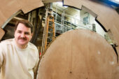 Thomas Korder is Krannert's technical director and a professor in the department of theater since 1989. He is in charge of the scenery for shows produced by UI units.
