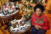 Dorothy Kinard is an account technician at the Small Animal Clinic and decorates for Christmas in a big way.