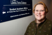 Mary Davis is one of seven admissions and records officers in the Student Academic Affairs Office in the College of Liberal Arts and Sciences. She monitors the degree-requirement progress of 1,700 students at the Urbana campus  LAS students with last names starting with STB through Z.
