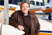 The UIs Institute of Aviation has 28 Piper and two Cessna airplanes housed at Willard Airport. The aircraft are used by more than 160 students and instructors for flight-training courses each semester. Phillip Hayden, the aircraft maintenance manager and a technician with 30 years of experience, ensures the airplanes are safe.