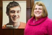 Detective work Juliet Youngren, a senior admissions specialist with the Undergraduate Admissions Office, enjoys working in the international department because it's ever-changing and challenging. Her work involves creating some of the many documents necessary for an international student to attend class on the Urbana campus. "There are times when my job involves a lot of detective work," said the 13-year U. of I. employee.  Click photo to enlarge