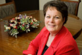 Debbie Kemphues, an administrative assistant to the provost, has worked at the UI for 28 years. She says there is an energy on campus that you can't get anywhere else.