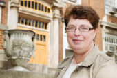 Lynn Schaefer, an administrative assistant in the Graduate College, has worked at the UI since 1984. Off the job, she enjoys spending time with her grandchldren and traveling to warmer climates.