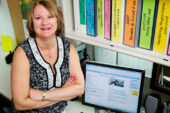Linda Friedemann is a secretary at the Career Center, helping students achive their goals by coodinating their letters of recommendation for professional schools.
