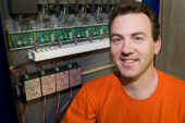 Ted Burgin is an electrician in the Facilities and Services Divsion and has been at the UI for 10 years.