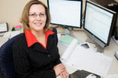 Elizabeth Eades is the office supervisor for the Service Office in Facilities and Services.