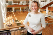 Carol Young, office manager in the College of Business, is responsible for large safes full of building keys and a full inventory of equipment and materials. Young also has worked as a pharmacy technician in the College of Veterinary Medicine.