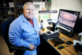 David Stoppkotte has been an instrument and measurement technician with the College of Veterinary Medicine for 11 years, moving earlier this year from the pathobiology department to the colleges facilities division.