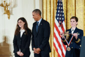 Entomology professor May Berenbaum received a National Medal of Science award from President Obama at a White House ceremony Nov. 20.