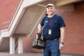 U. of I. elevator mechanic David Youhas