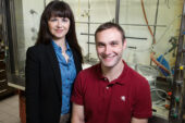 University of Illinois chemistry professor M. Christina White and graduate student Paul Gormisky developed a new catalyst that will help streamline the drug-discovery process.
