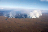 The 2007 Anaktuvuk River Fire burned more than 1,000 square kilometers of tundra on Alaska's North Slope. It was the largest fire in the region since 1950, when record-keeping began.